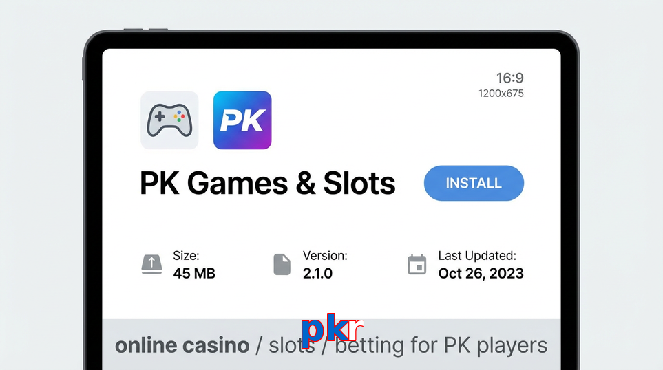 Game list for Pkr gameapk section
