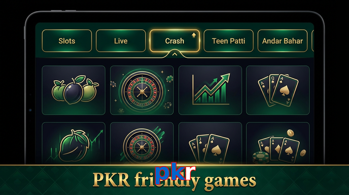 Game list for Pkr games section