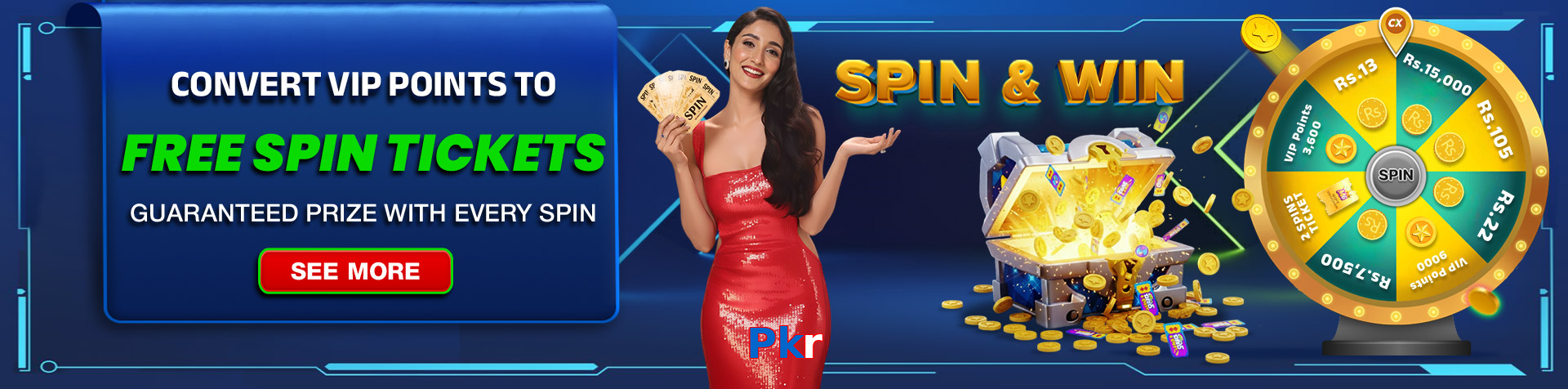 Main screen of Pkr pk page for PK players